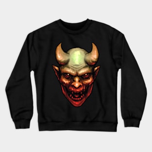 Demon head Crewneck Sweatshirt